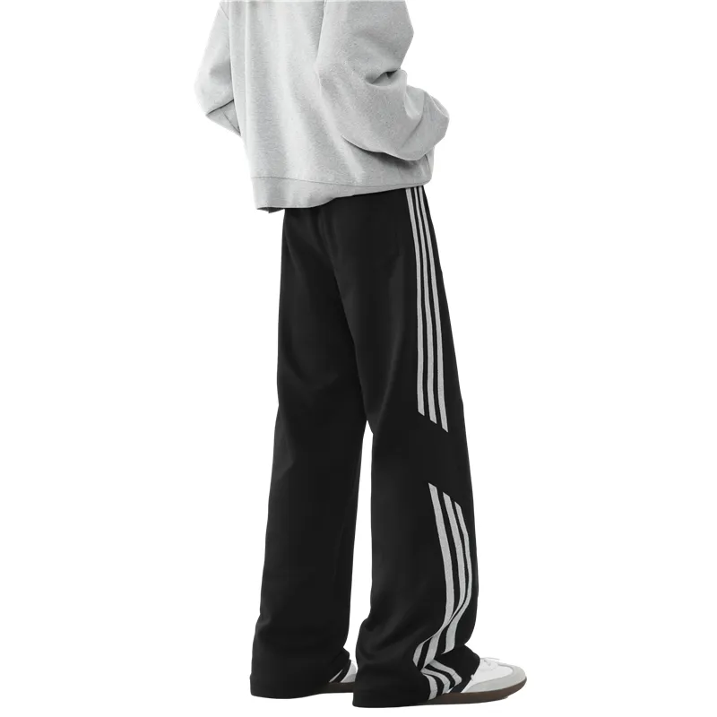 Fakeyoung Casual Pants Unisex White Heather Gray-6