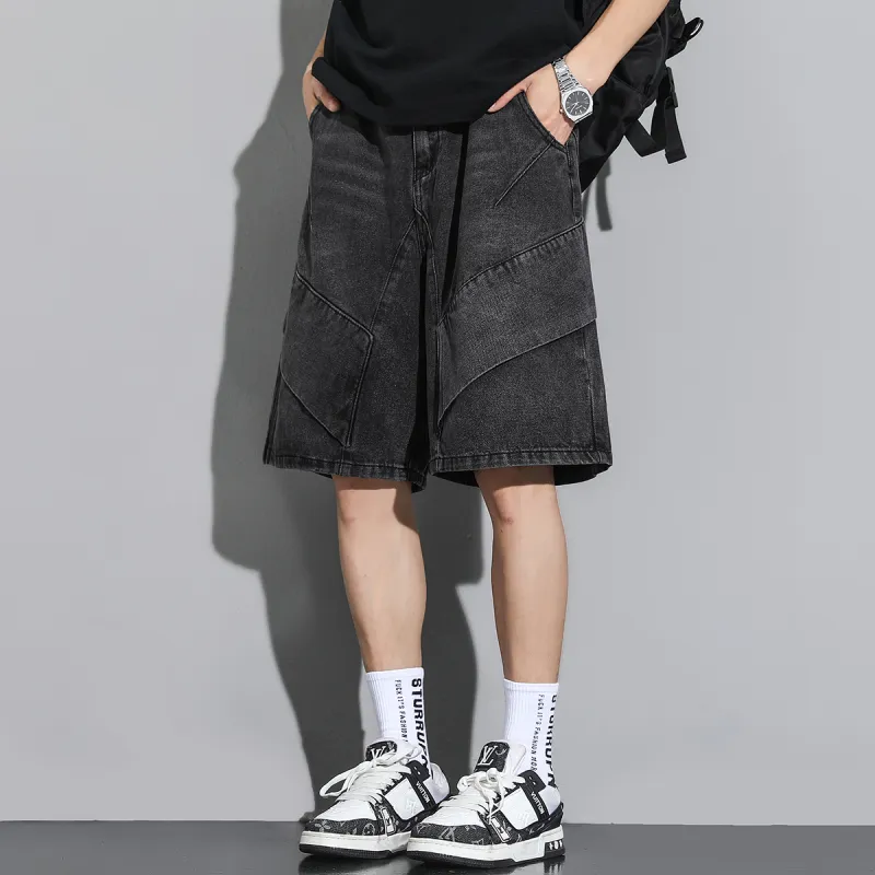 Fakeyoung Denim Shorts Unisex-7