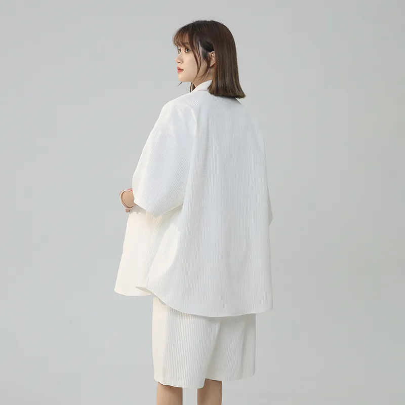 Fakeyoung Shirt Matching Set Unisex-13