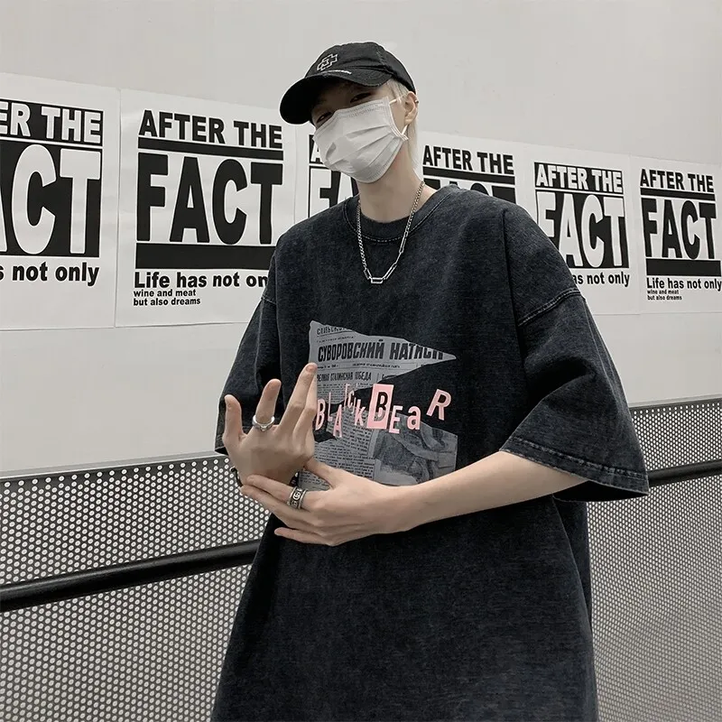 Fakeyoung T Shirts Unisex Black-2