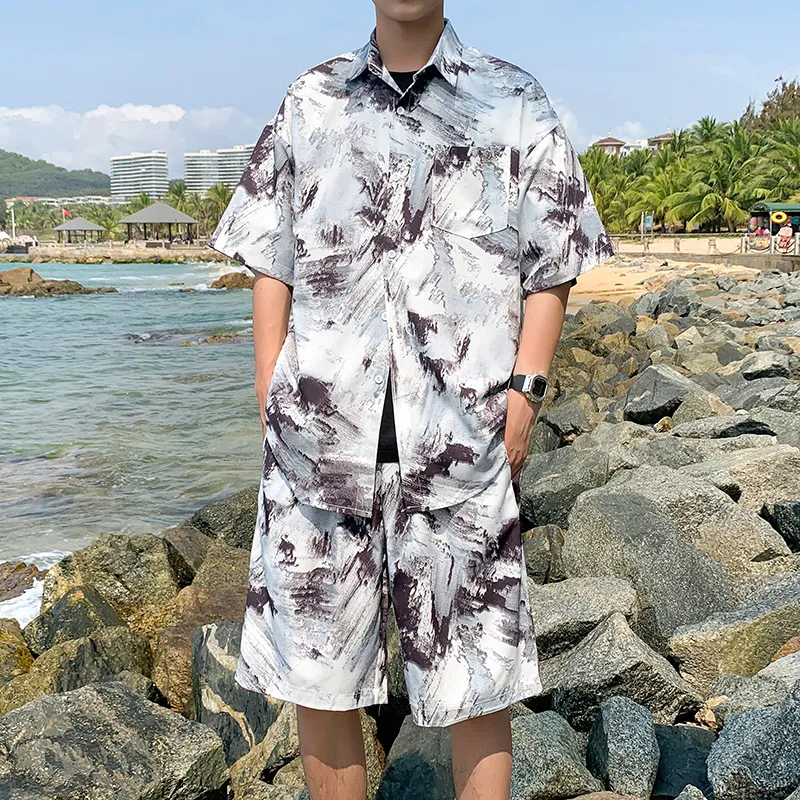 Fakeyoung Shirt Matching Set Unisex-9