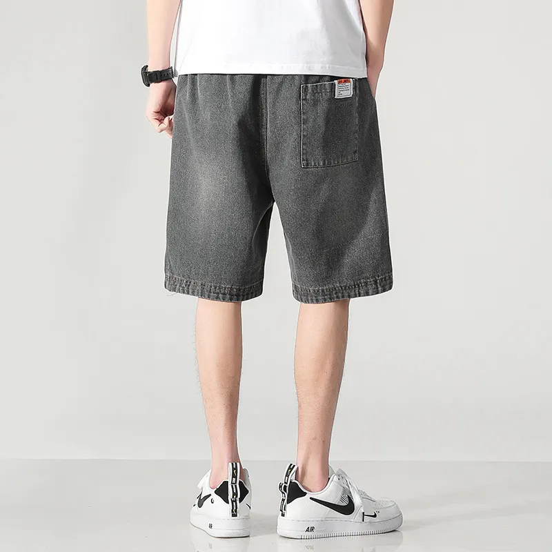 Fakeyoung Denim Shorts Unisex-11