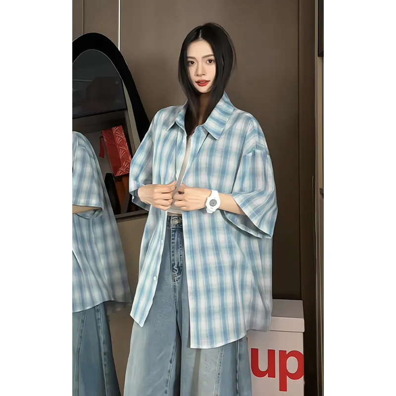 Fakeyoung Shirts Unisex Sky Blue-1