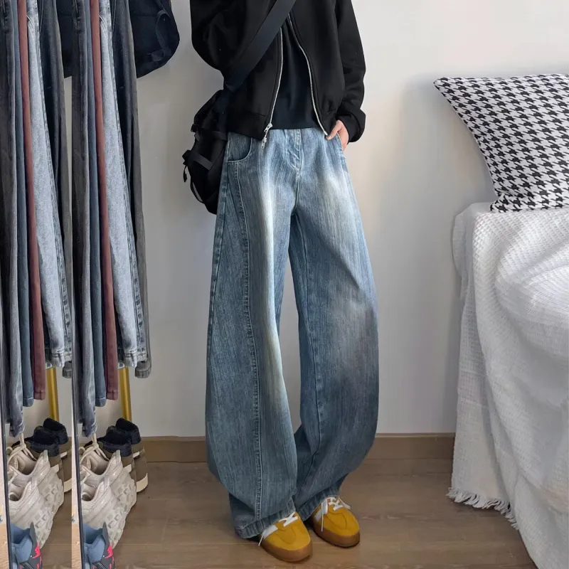 Fakeyoung Jeans Unisex Blue-5