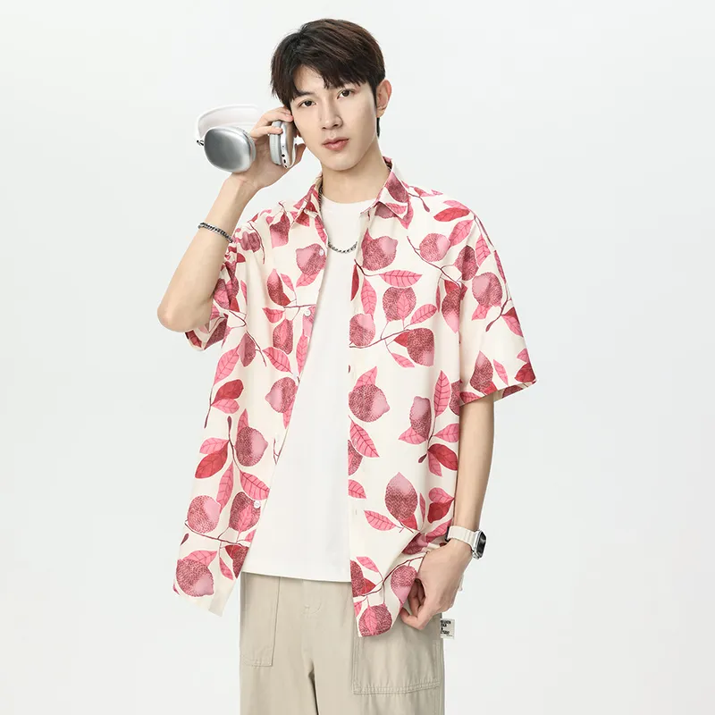 Fakeyoung Shirts Unisex Powdered Fruit & Leaf-5