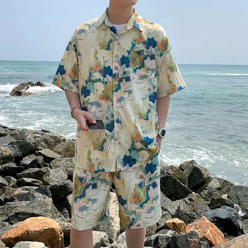 Fakeyoung Shirt Matching Set Unisex-10
