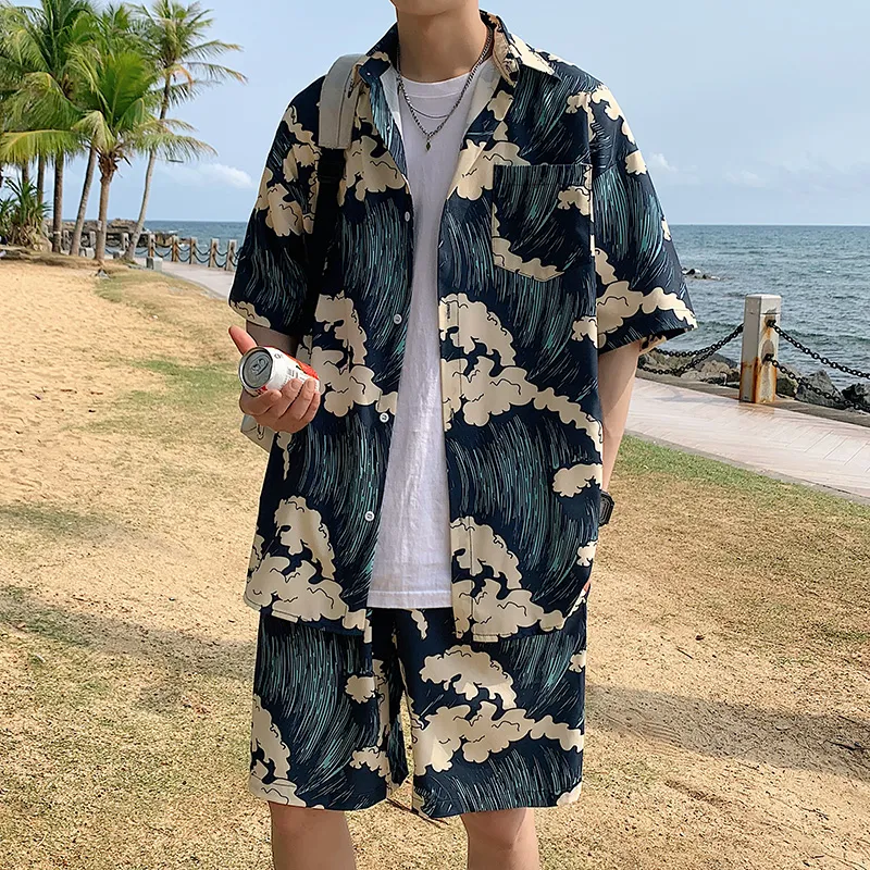 Fakeyoung Shirt Matching Set Unisex-4