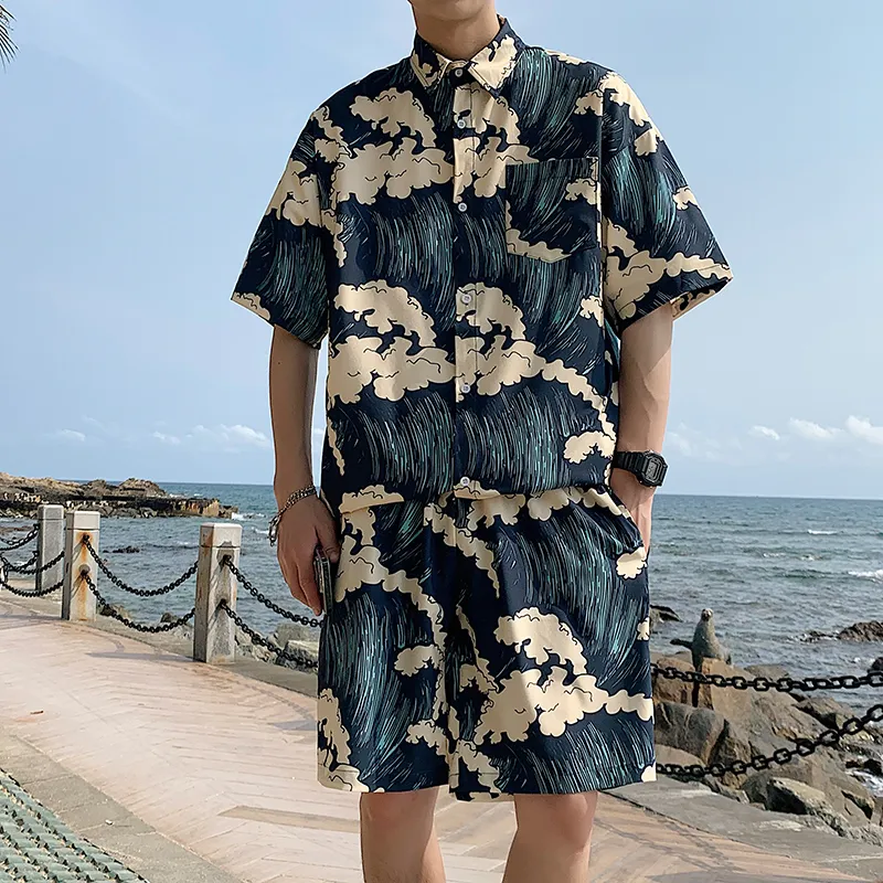 Fakeyoung Shirt Matching Set Unisex-5