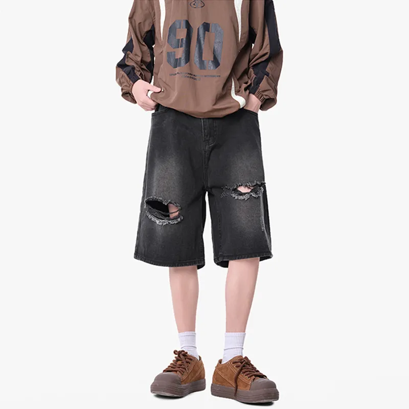 Fakeyoung Denim Shorts Unisex-2