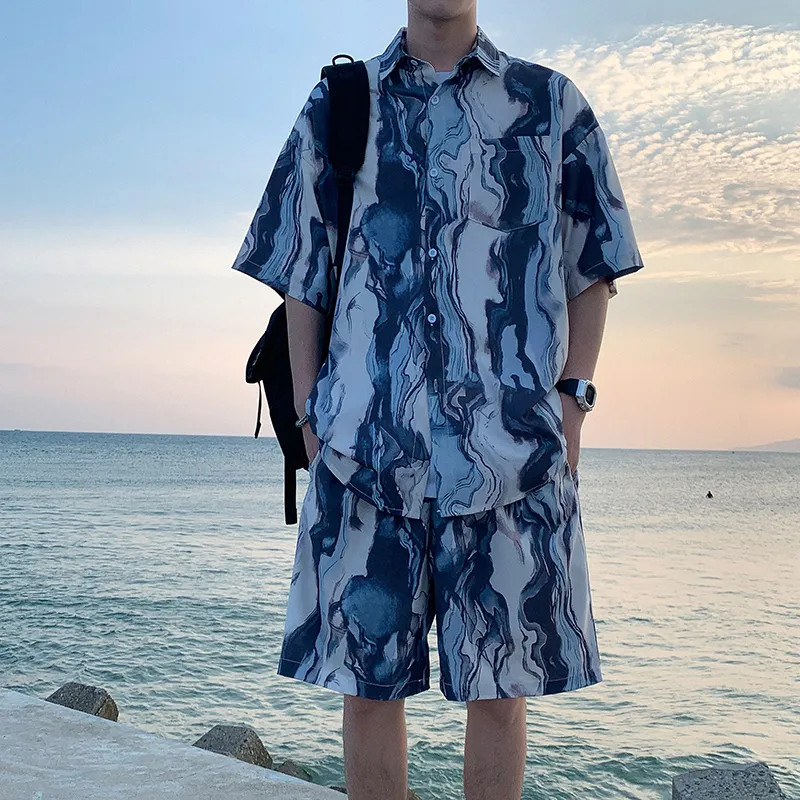 Fakeyoung Shirt Matching Set Unisex-9