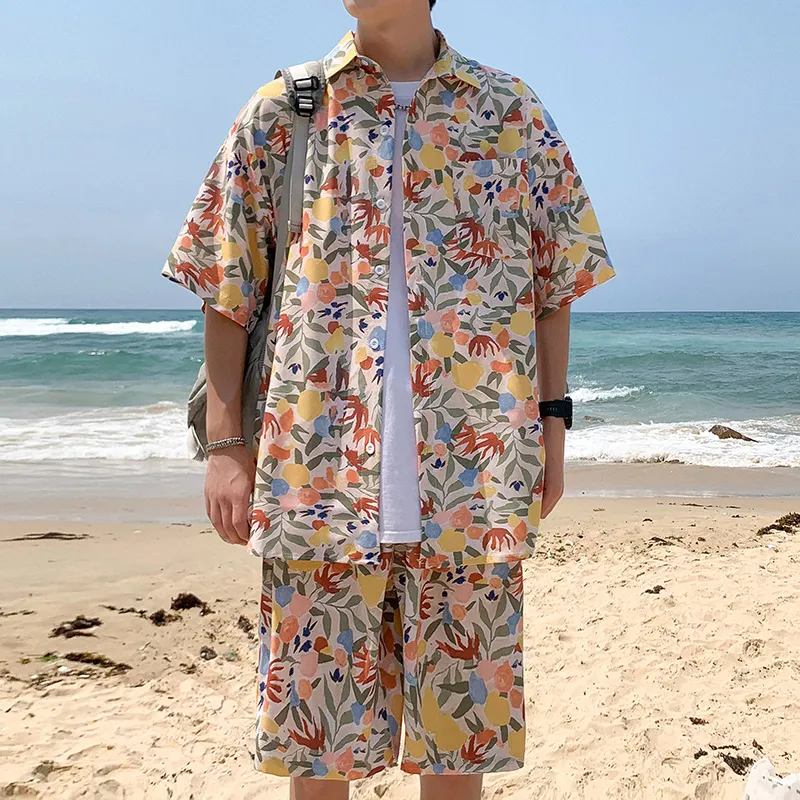 Fakeyoung Shirt Matching Set Unisex-2