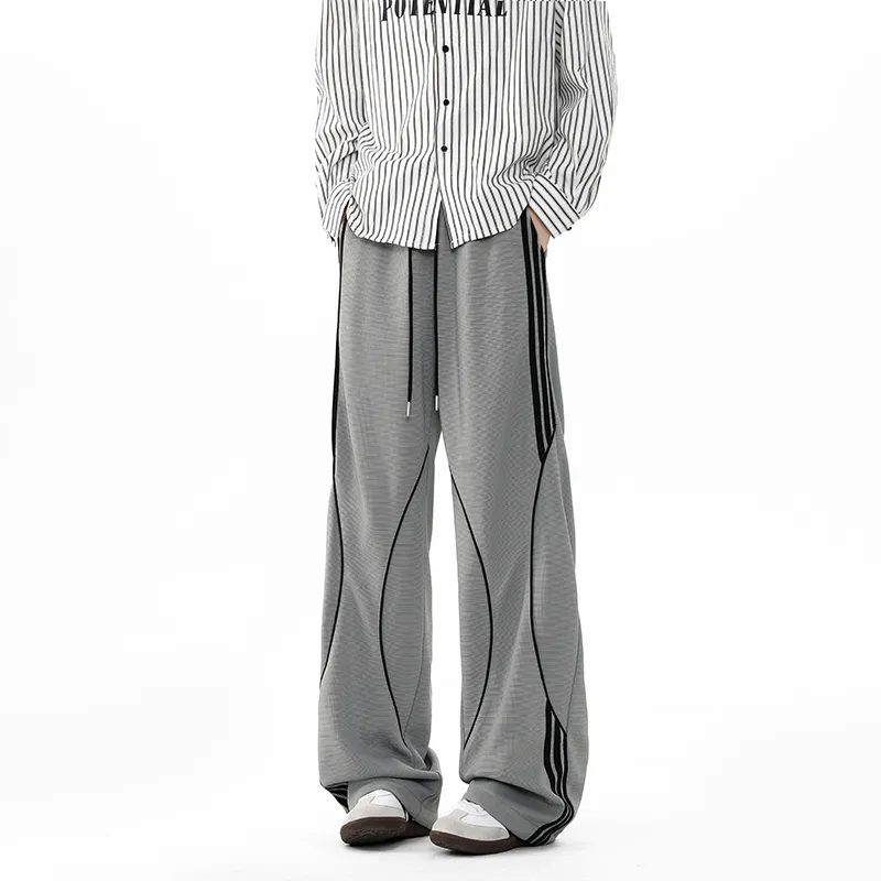 TESTUNG Fashion Casual Pants Unisex-6