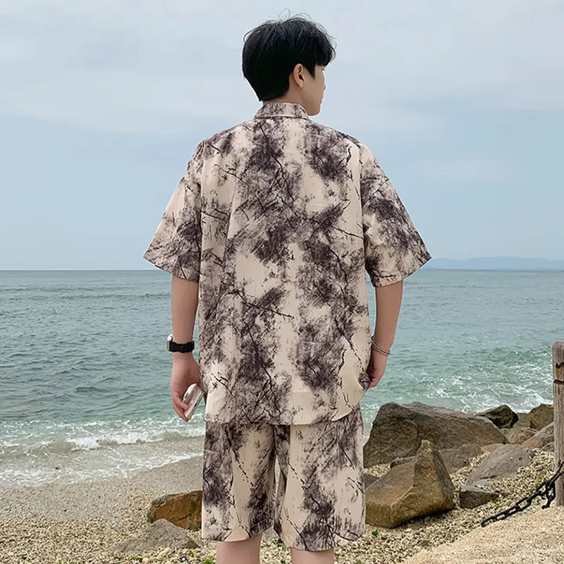 Fakeyoung Shirt Matching Set Unisex-11