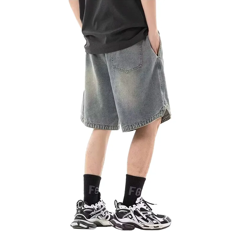 Fakeyoung Denim Shorts Unisex-1