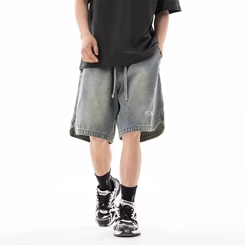 Fakeyoung Denim Shorts Unisex-2