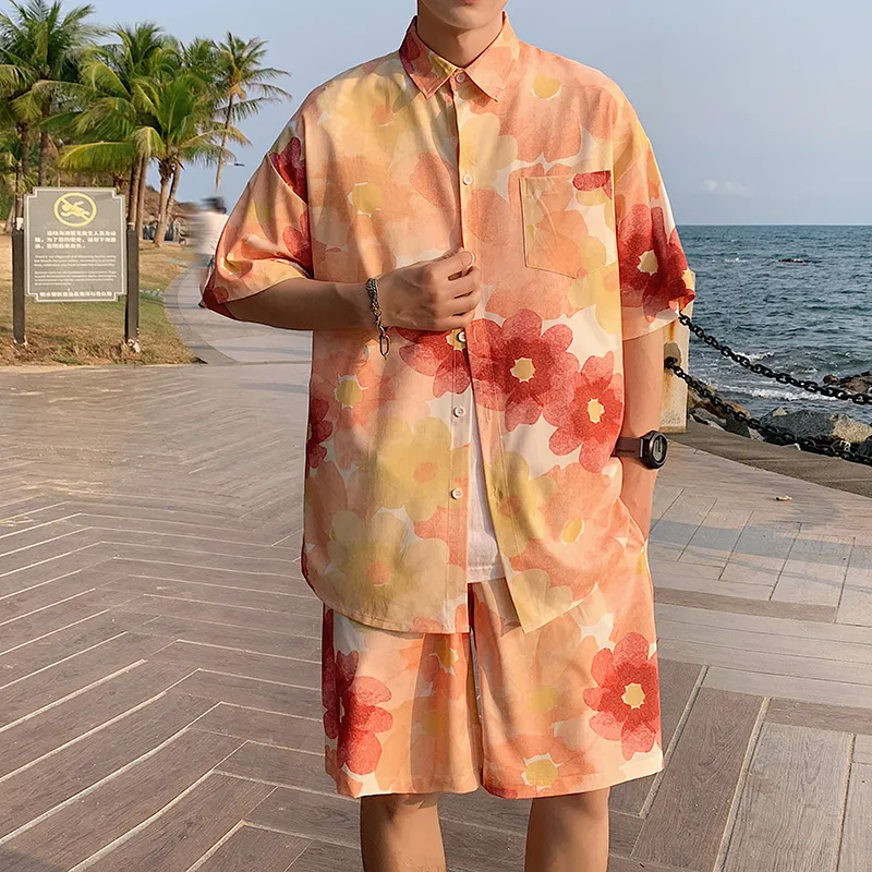 Fakeyoung Shirt Matching Set Unisex-16