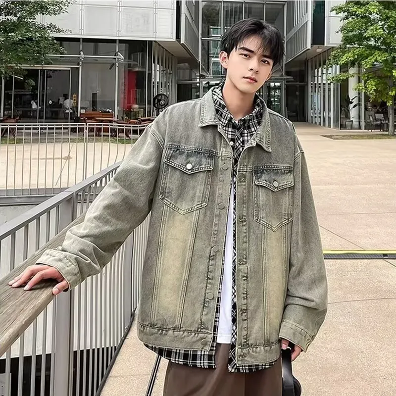 Fakeyoung Denim Jackets Unisex-3