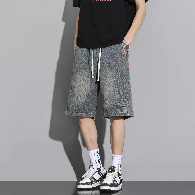 Fakeyoung Denim Shorts Unisex-8
