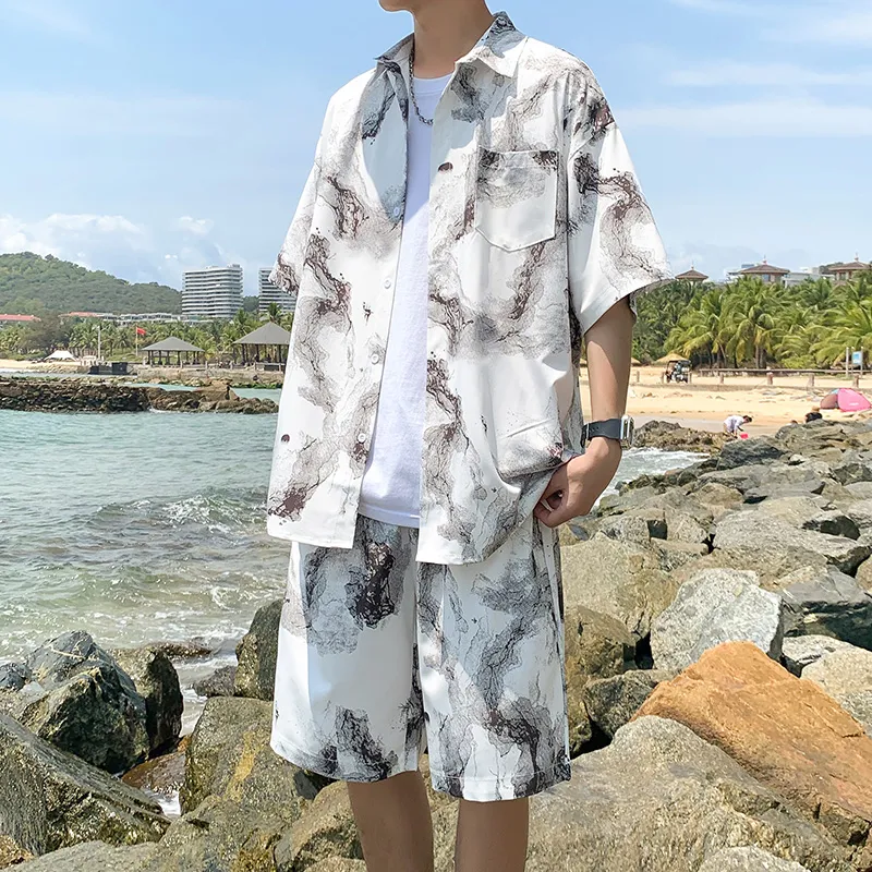 Fakeyoung Shirt Matching Set Unisex-4