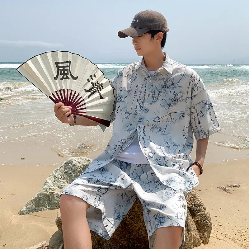 Fakeyoung Shirt Matching Set Unisex-3
