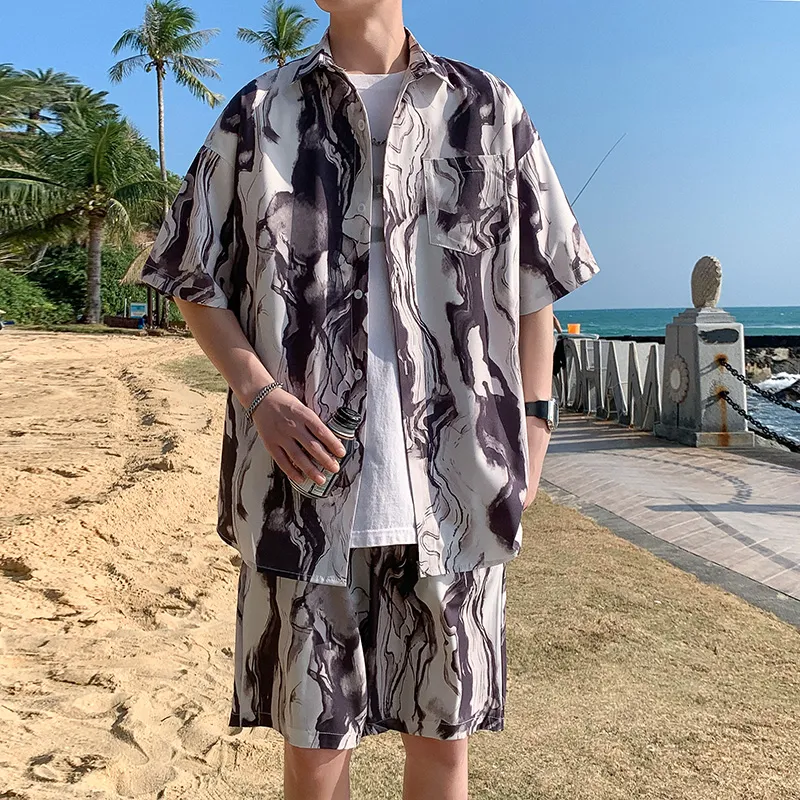 Fakeyoung Shirt Matching Set Unisex-3