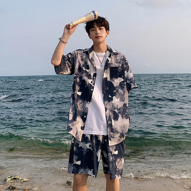 Fakeyoung Shirt Matching Set Unisex-8