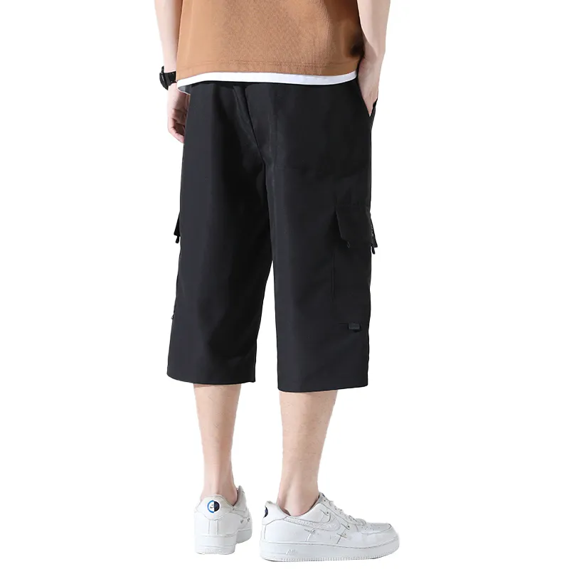 Fakeyoung Casual Capri Shorts Unisex-1
