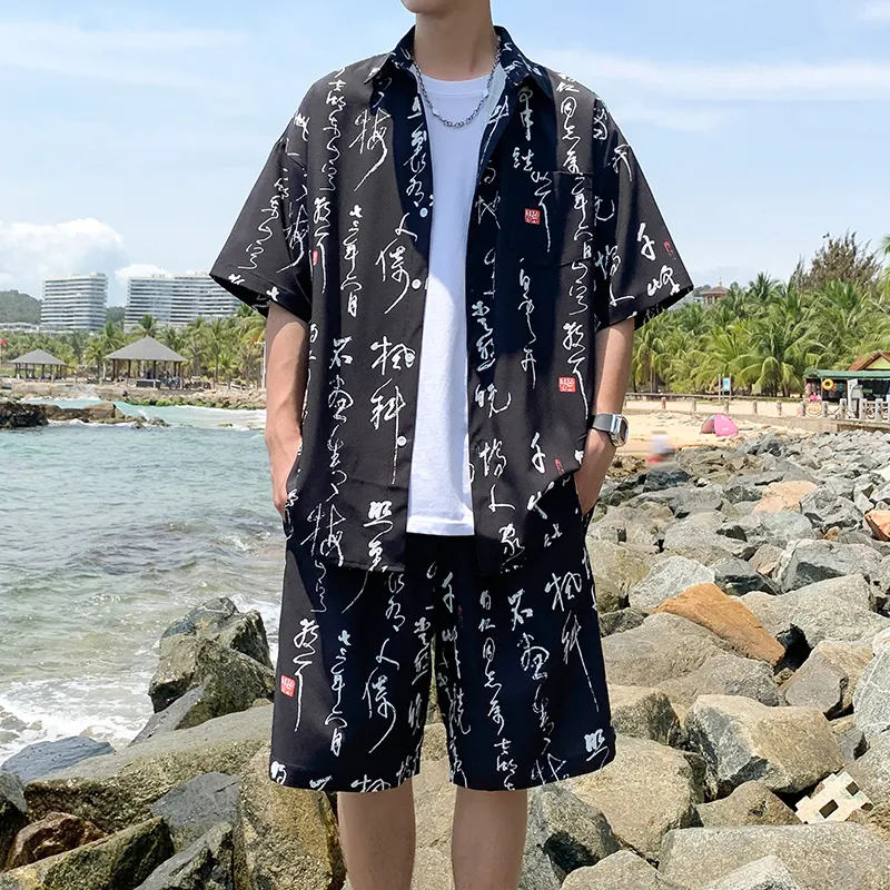 Fakeyoung Shirt Matching Set Unisex-9