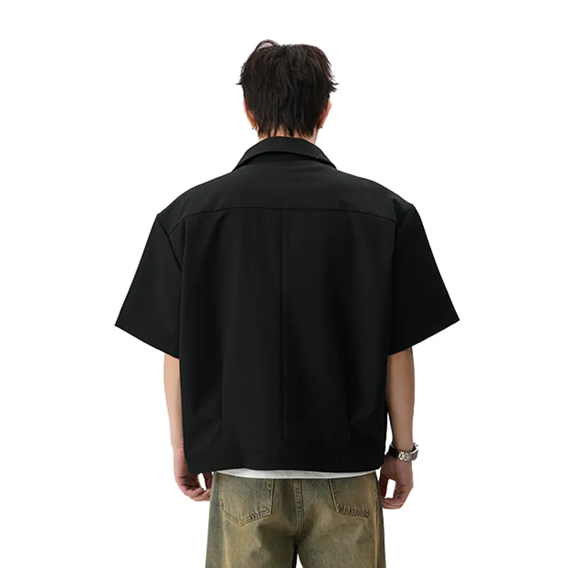 Fakeyoung Shirts Unisex Black-1