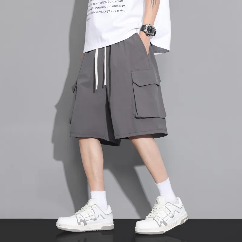 Fakeyoung Cargo Shorts Unisex-15