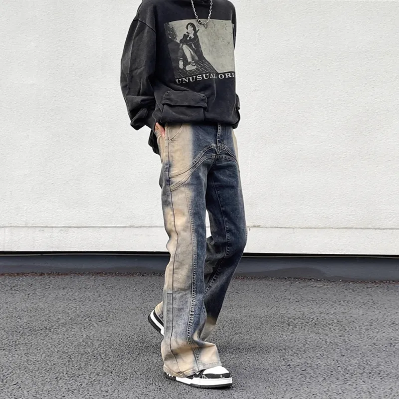Fakeyoung Jeans Unisex Blue-1