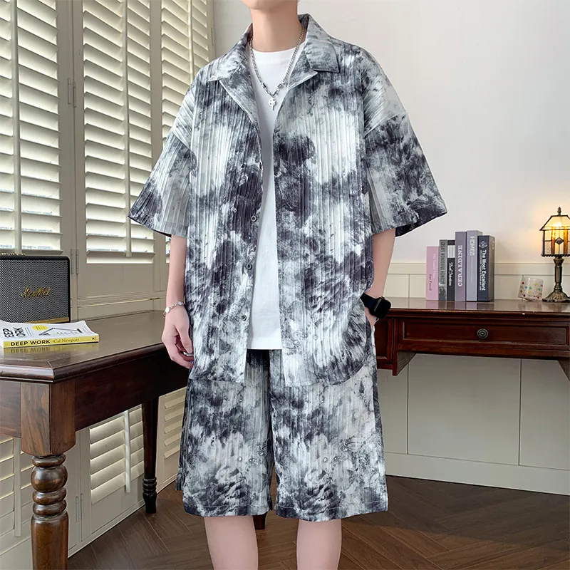 Fakeyoung Shirt Matching Set Unisex-2