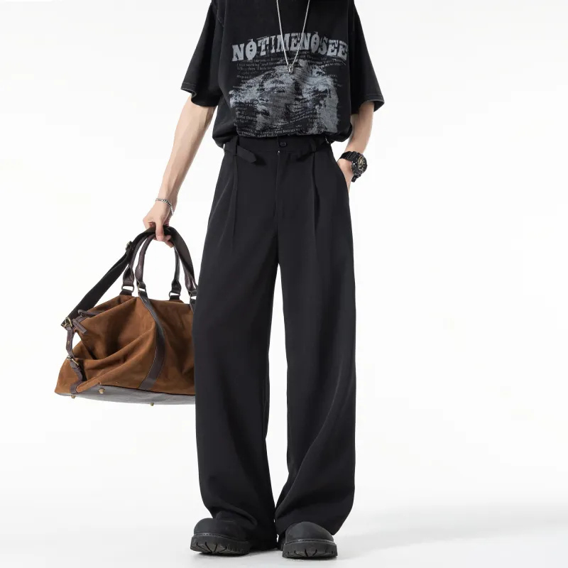 Fakeyoung Suit Trouser Unisex Black-3