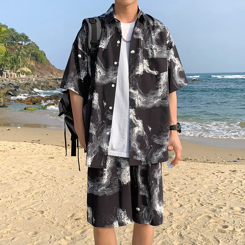 Fakeyoung Shirt Matching Set Unisex-9