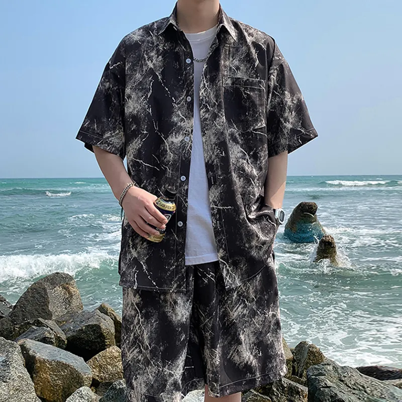 Fakeyoung Shirt Matching Set Unisex-3