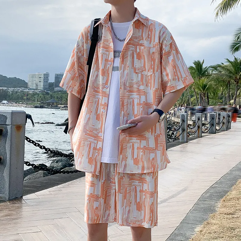 Fakeyoung Shirt Matching Set Unisex-8