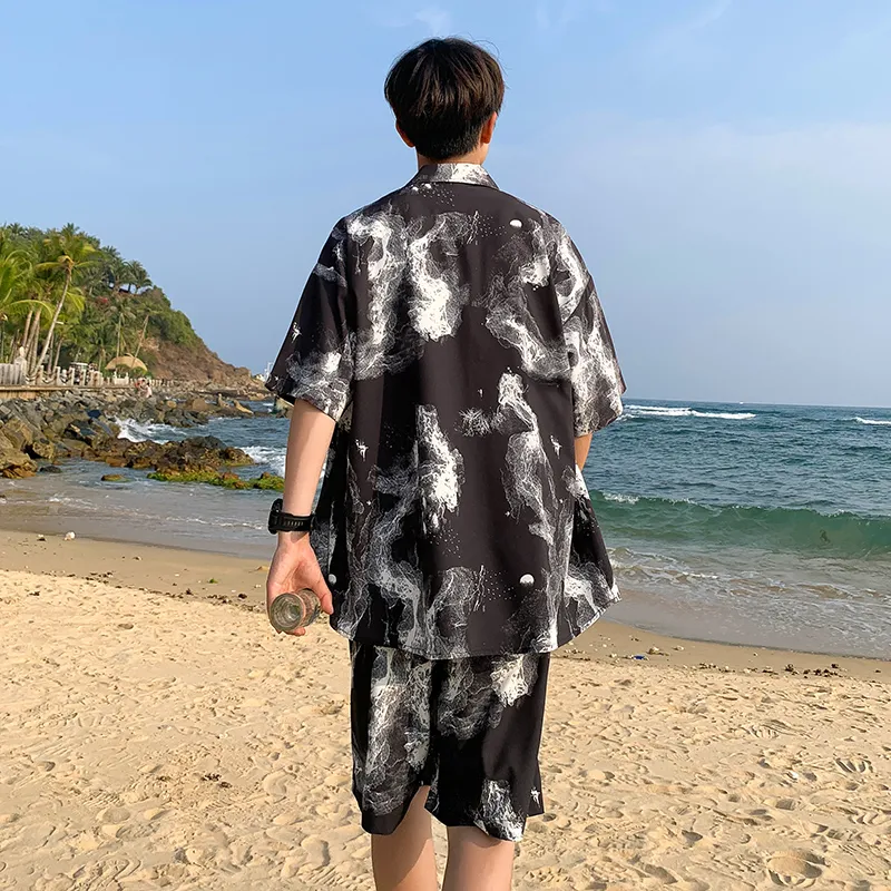 Fakeyoung Shirt Matching Set Unisex-11