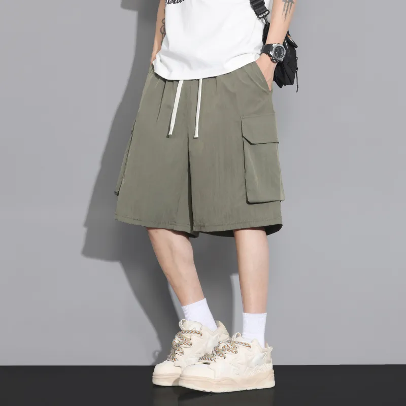 Fakeyoung Cargo Shorts Unisex-5