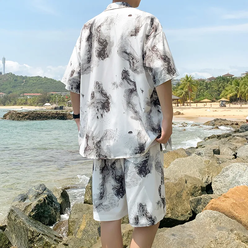 Fakeyoung Shirt Matching Set Unisex-5