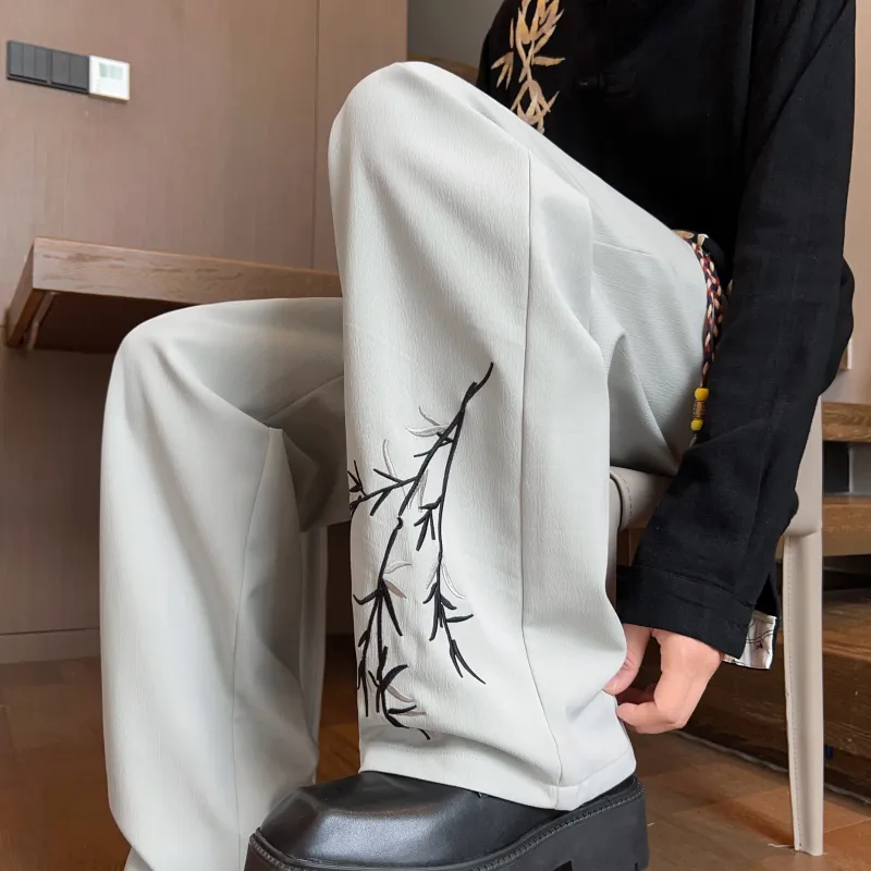 Fakeyoung Casual Pants Unisex-9