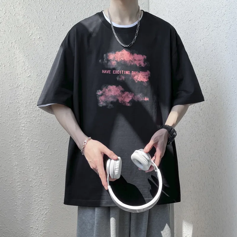 Fakeyoung Short Sleeved T Shirts Unisex-2