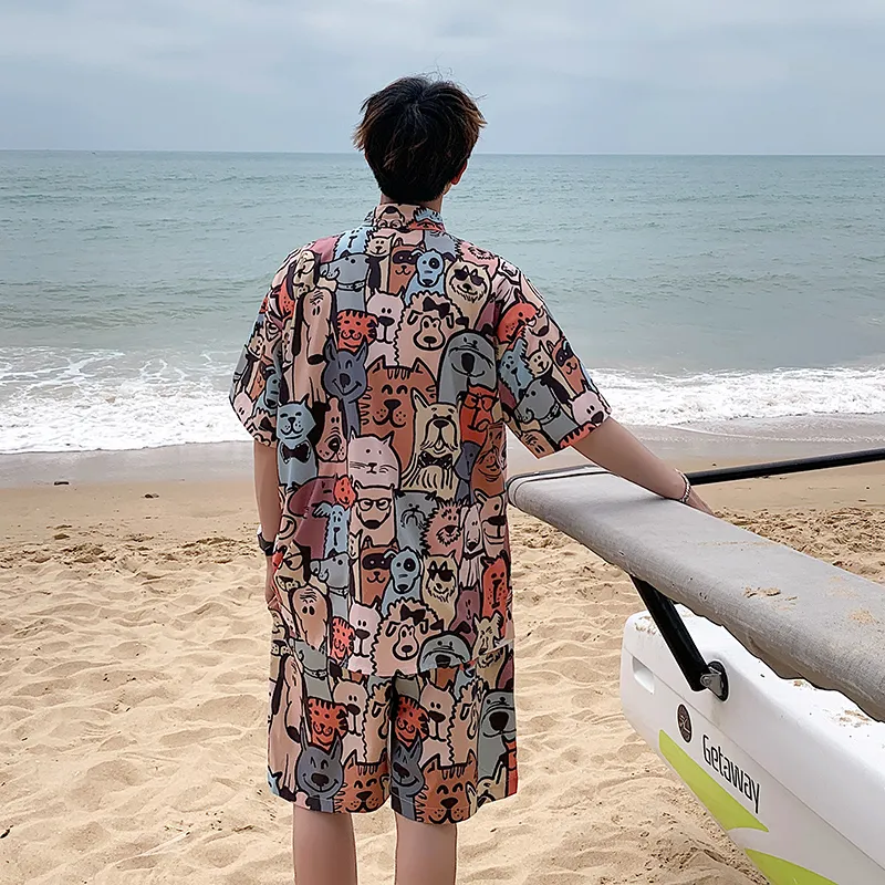 Fakeyoung Shirt Matching Set Unisex-6
