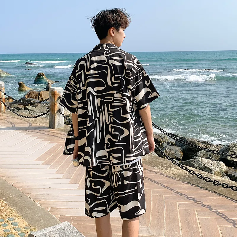 Fakeyoung Shirt Matching Set Unisex-5