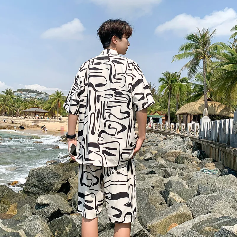 Fakeyoung Shirt Matching Set Unisex-11