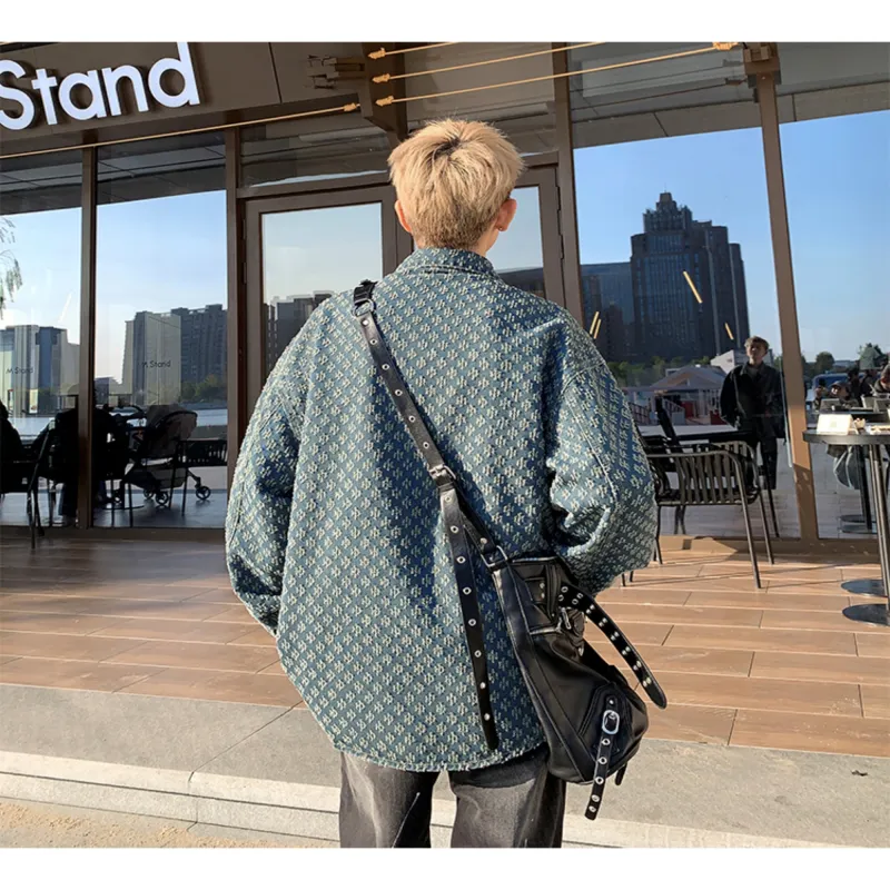 Fakeyoung Jackets Coats Unisex Blue-1