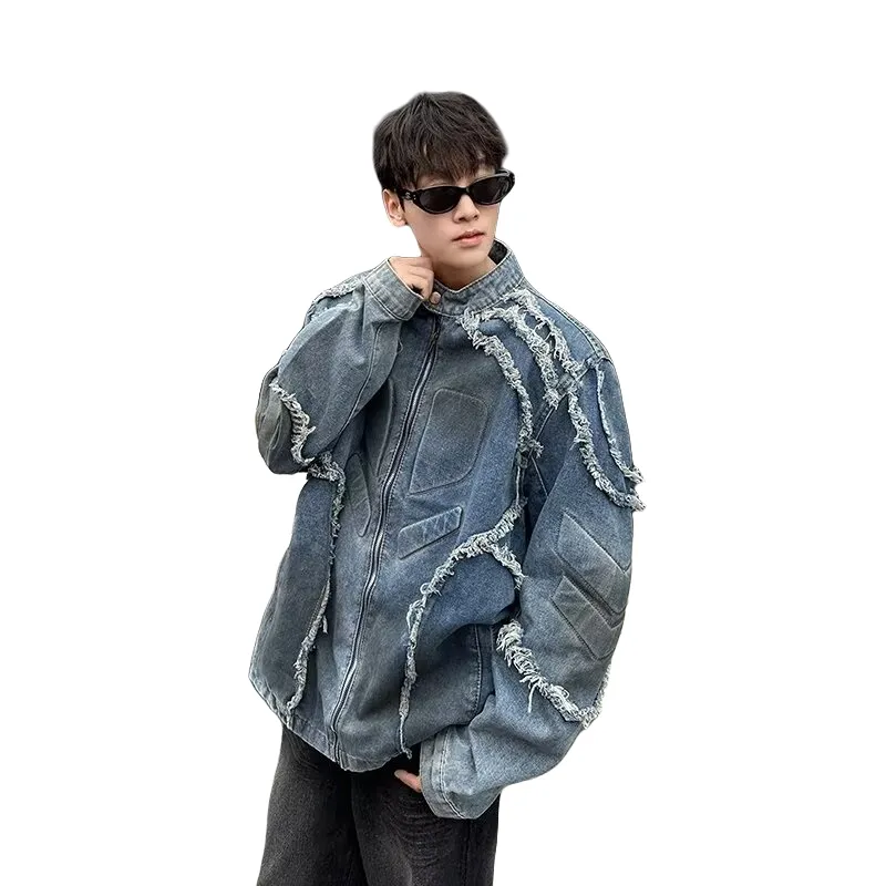 Fakeyoung Jackets Coats Unisex Blue-4