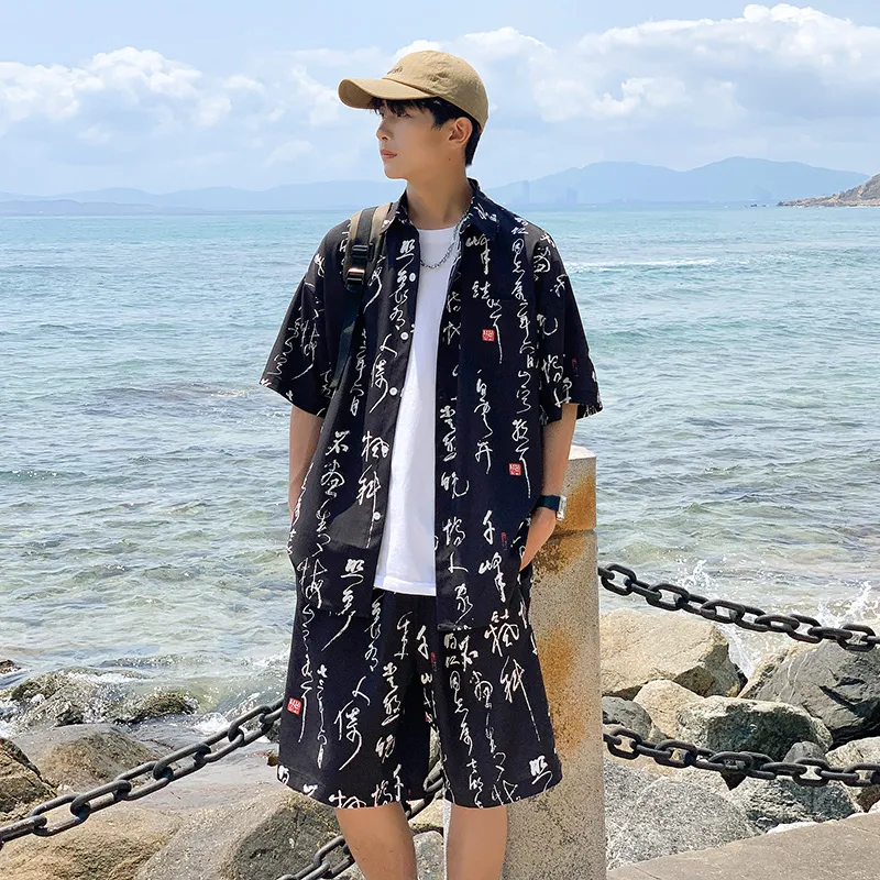 Fakeyoung Shirt Matching Set Unisex-8