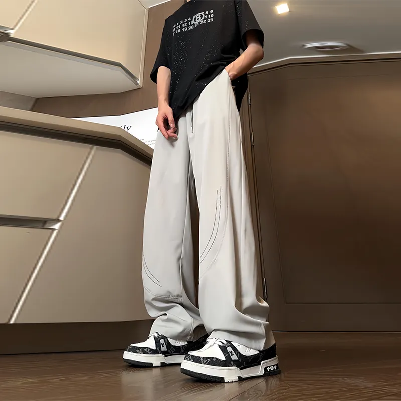 Fakeyoung Casual Pants Unisex-4