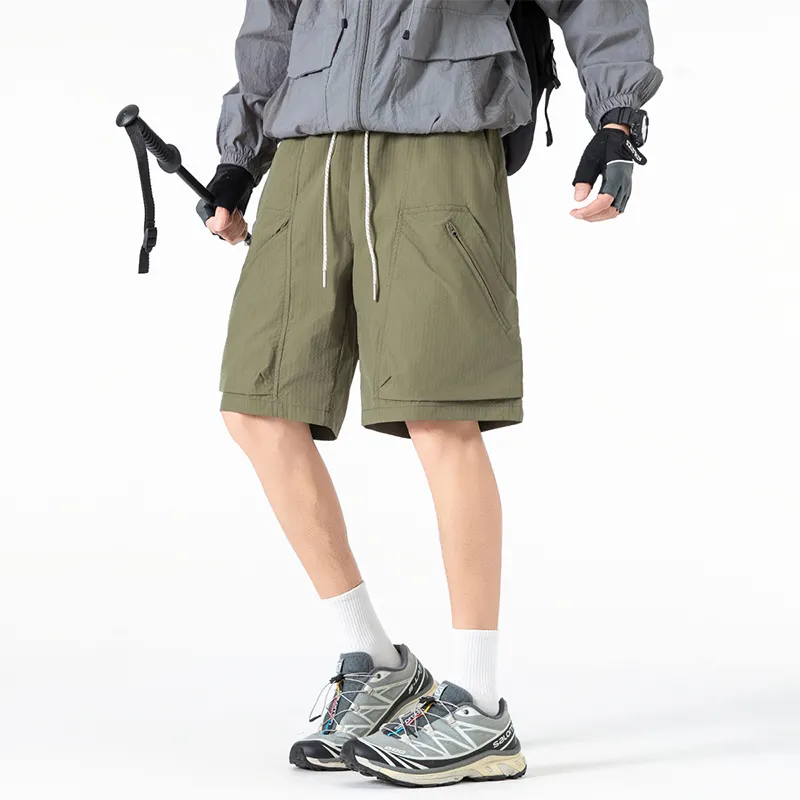 Fakeyoung Casual Shorts Unisex-13