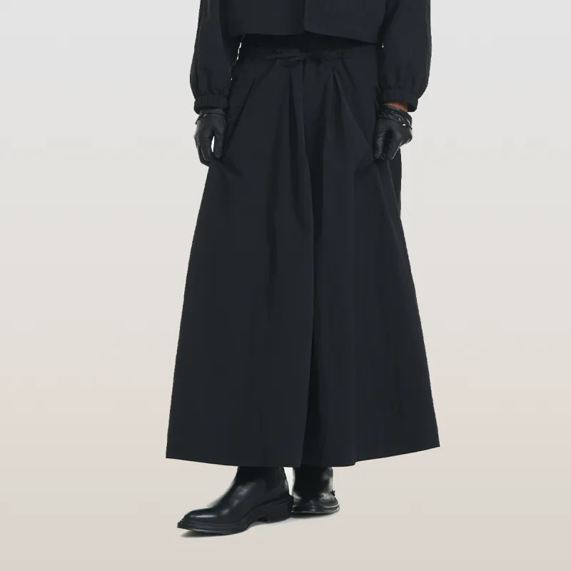RELABEL Casual Pants Unisex Black-3